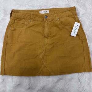 PacSun - harvest gold corduroy mini skirt